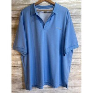 Columbia PFG Omni-Shade Mens Polo Shirt XL Blue